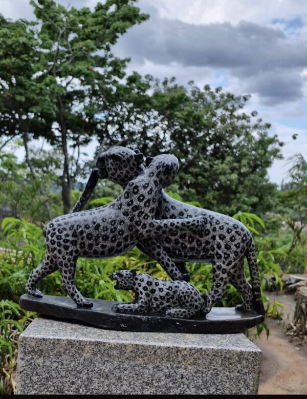 Playful Leopards