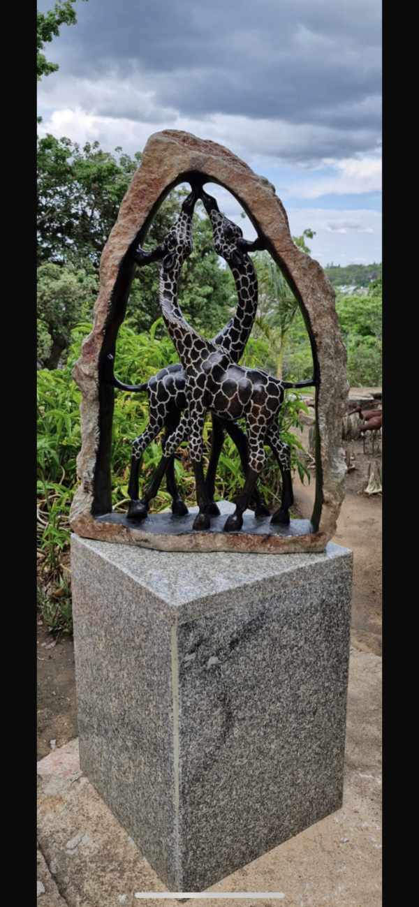 Kissing Giraffe - Image 2